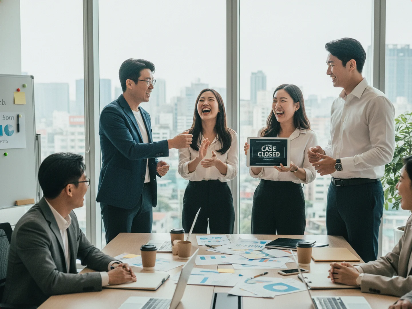 프로보노 경도, 해피엔딩 종영02